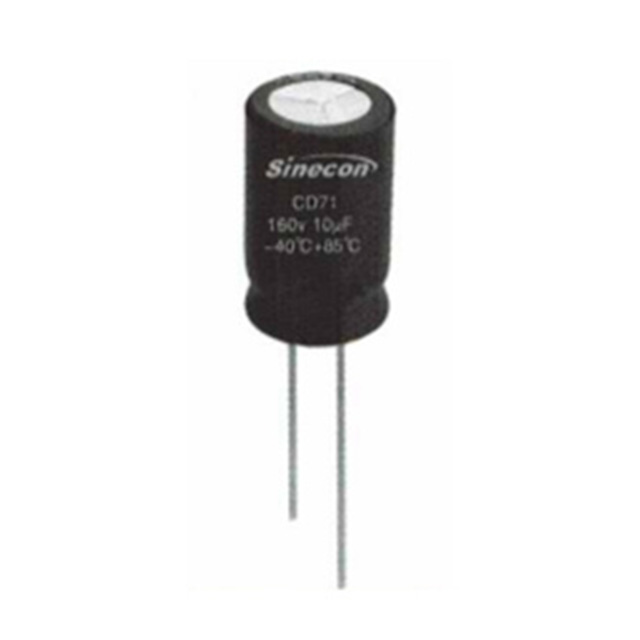 CD71 Bipolar low-impedance espesyal na radial aluminyo electrolytic capacitor