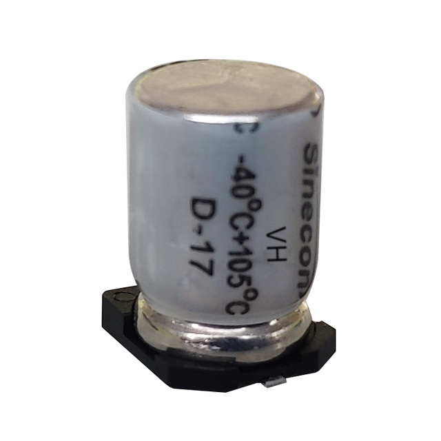 VH maliit na laki ng ibabaw ng mount aparato aluminyo electrolytic capacitor VH maliit na laki ng ibabaw ng mount aparato aluminyo electrolytic capacitor