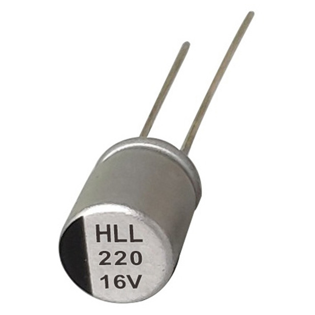 Hll mataas na ripple, mababang ESR radial polymer aluminyo electrolytic capacitor Hll mataas na ripple, mababang ESR radial polymer aluminyo electrolytic capacitor