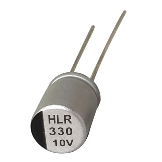 HLR 5000-oras na buhay, high-frequency radial polymer aluminyo electrolytic capacitor