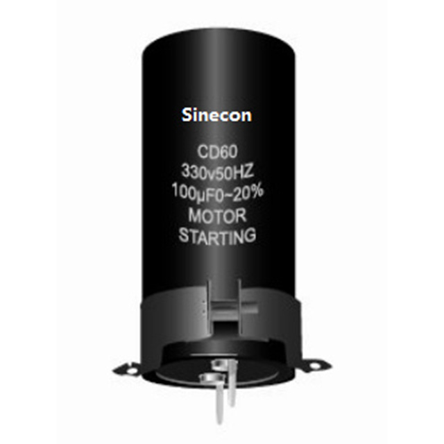 CD60 Standard Screw Terminal Aluminum Electrolytic Capacitors Para sa Simula ng Motor